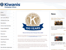 Tablet Screenshot of cukiwanis.org